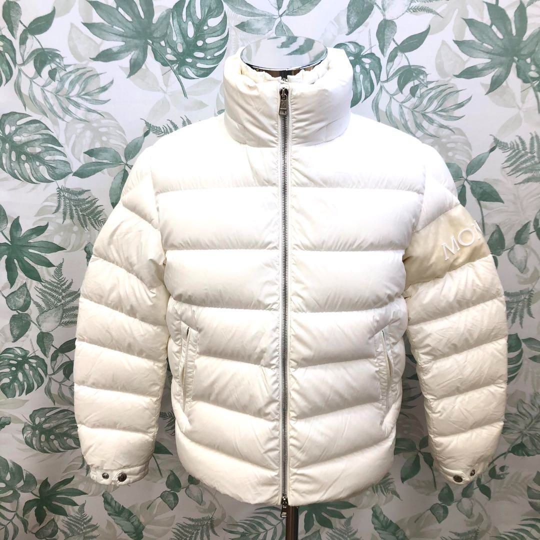 79 MONCLER モンクレール ダウンジャケット ホワイト 1 - メルカリ