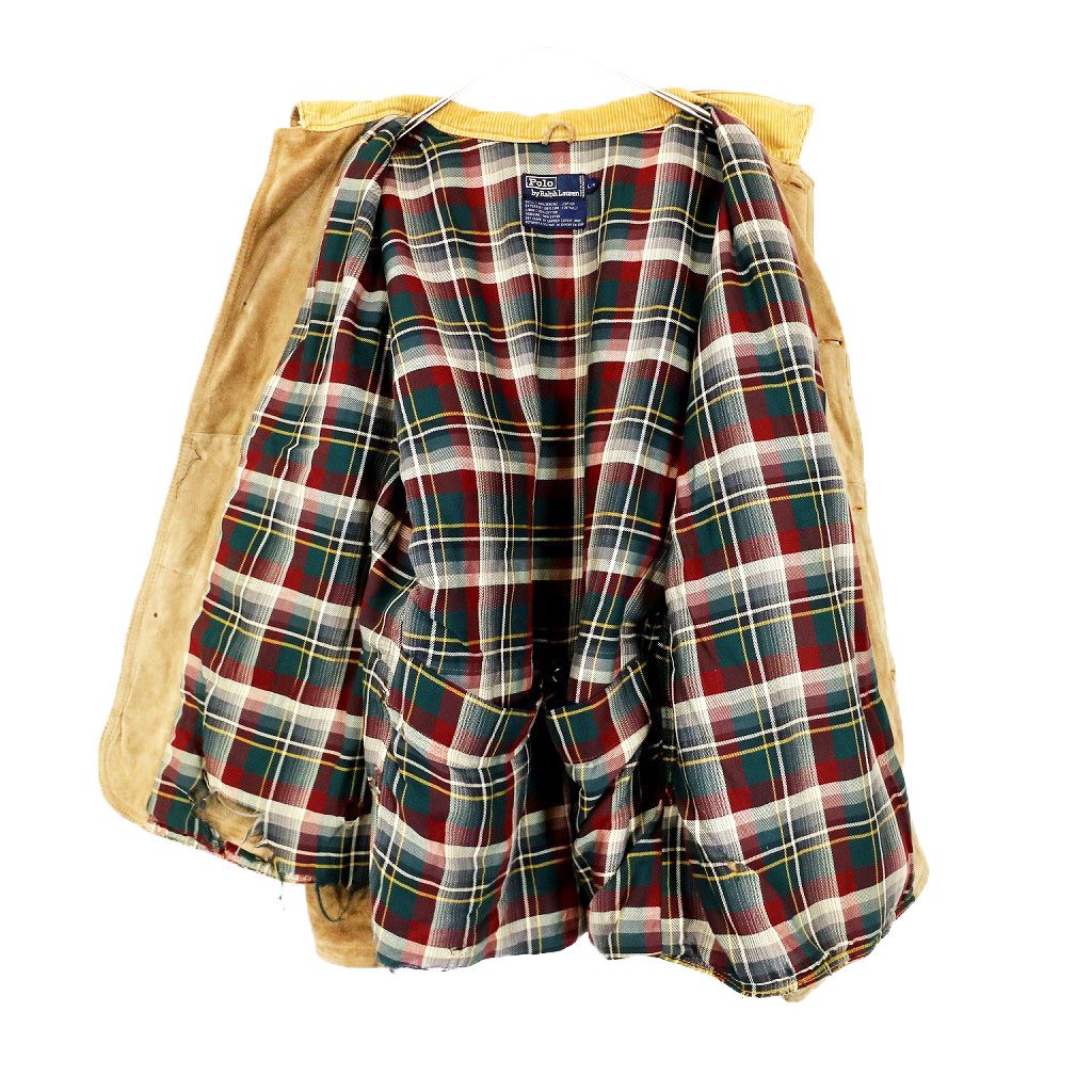 90年代 Polo by Ralph Lauren ポロ ラルフローレン スエードレザー