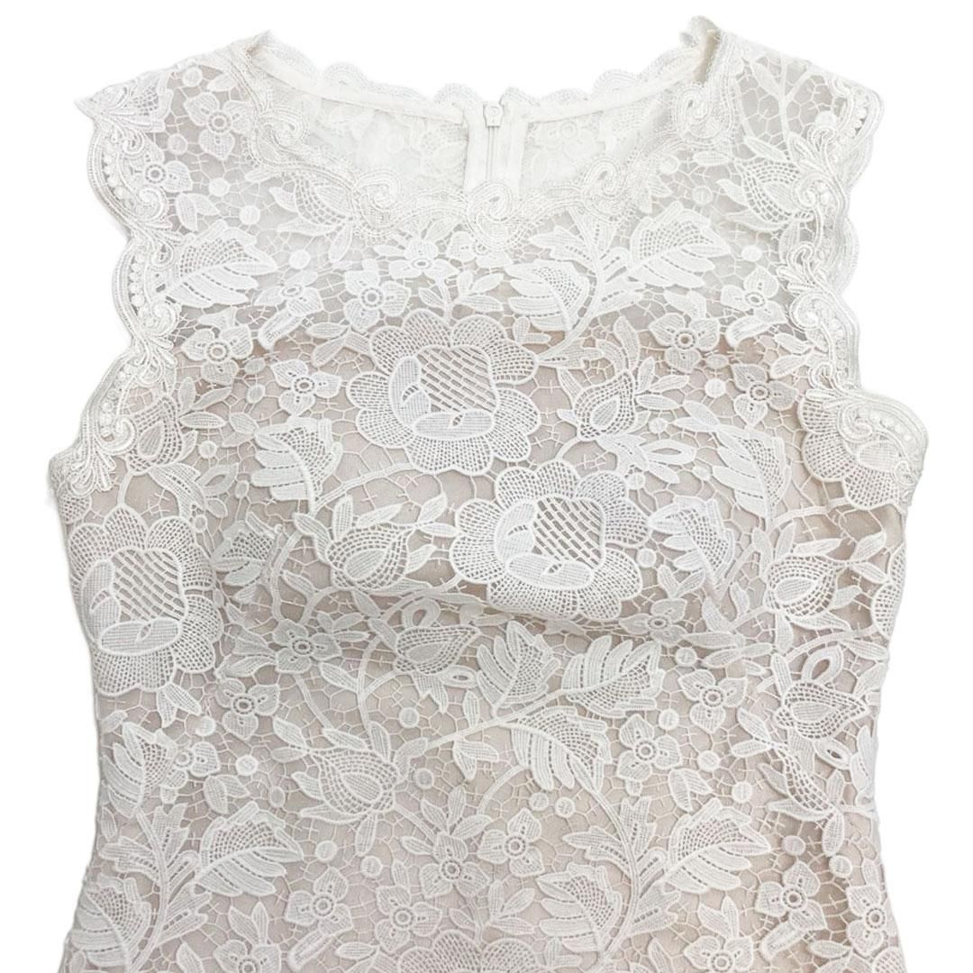 ERUKEI / エルケイ】フラワーレース ミディアムドレス sugar シュガー