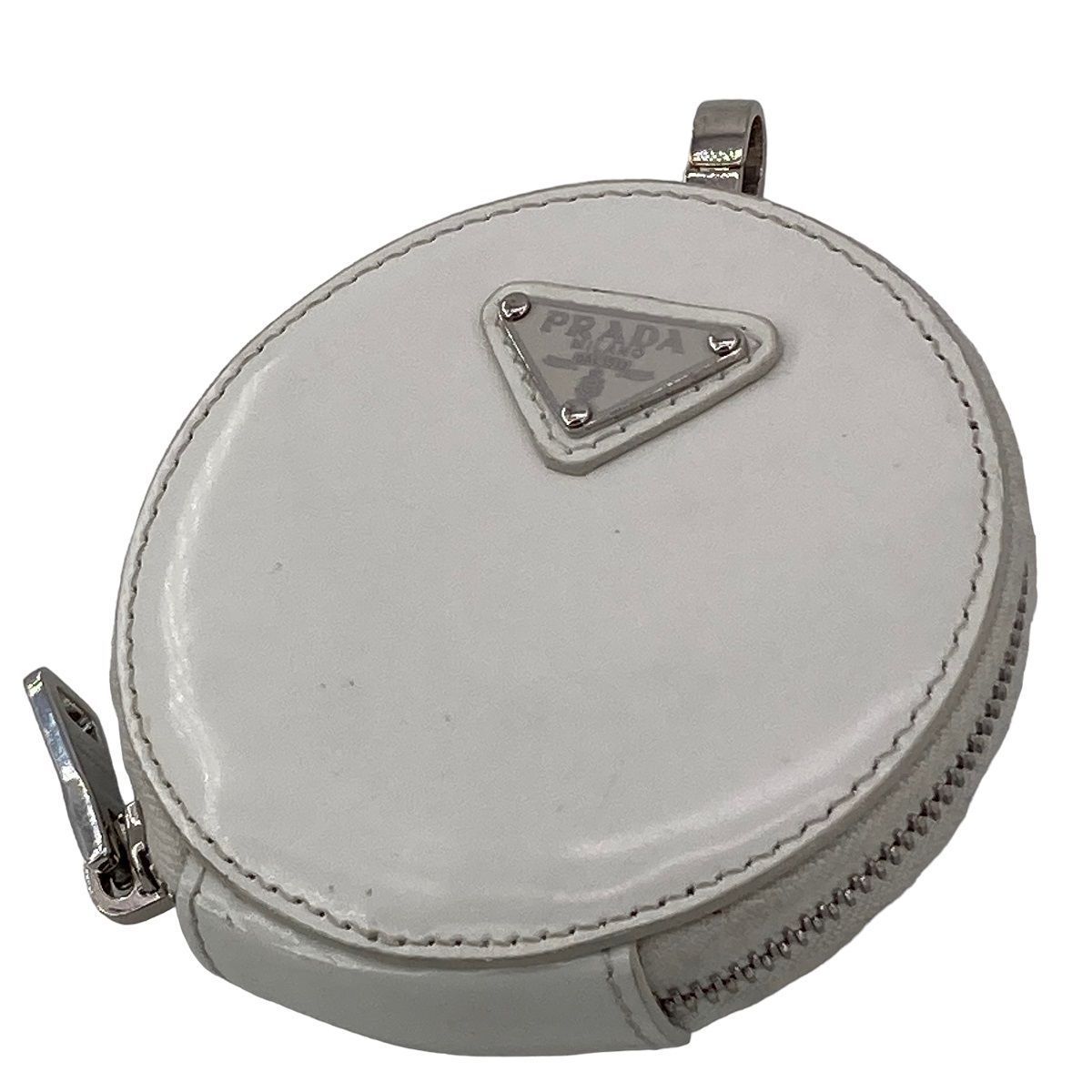中古】 PRADA プラダ ラウンドミニポーチ レディースコインケース