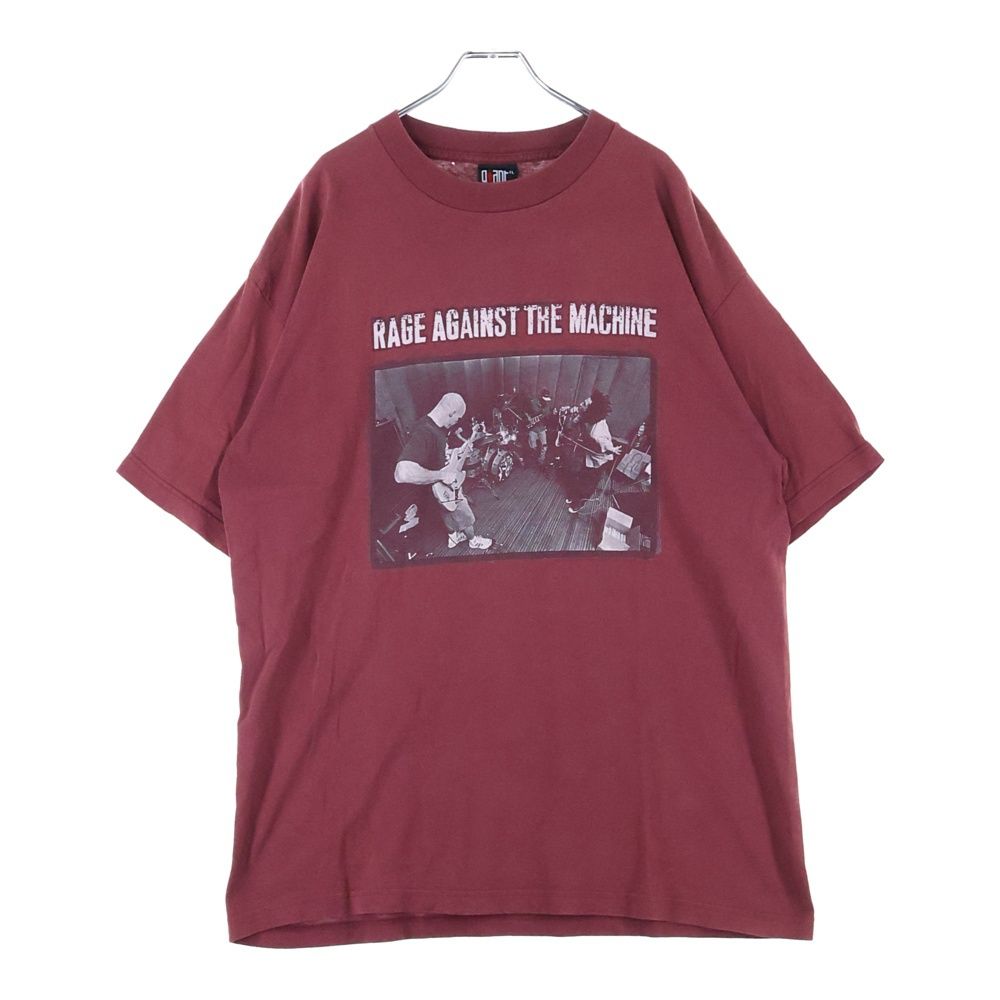 VINTAGE ヴィンテージ 90S VINTAGE RAGE AGAINST THE MACHINE 1997 MEMBER PORTRAIT レイジ アゲインスト ザ マシーン ヴィンテージ プリントTシャツ 半袖カットソー バーガンディ