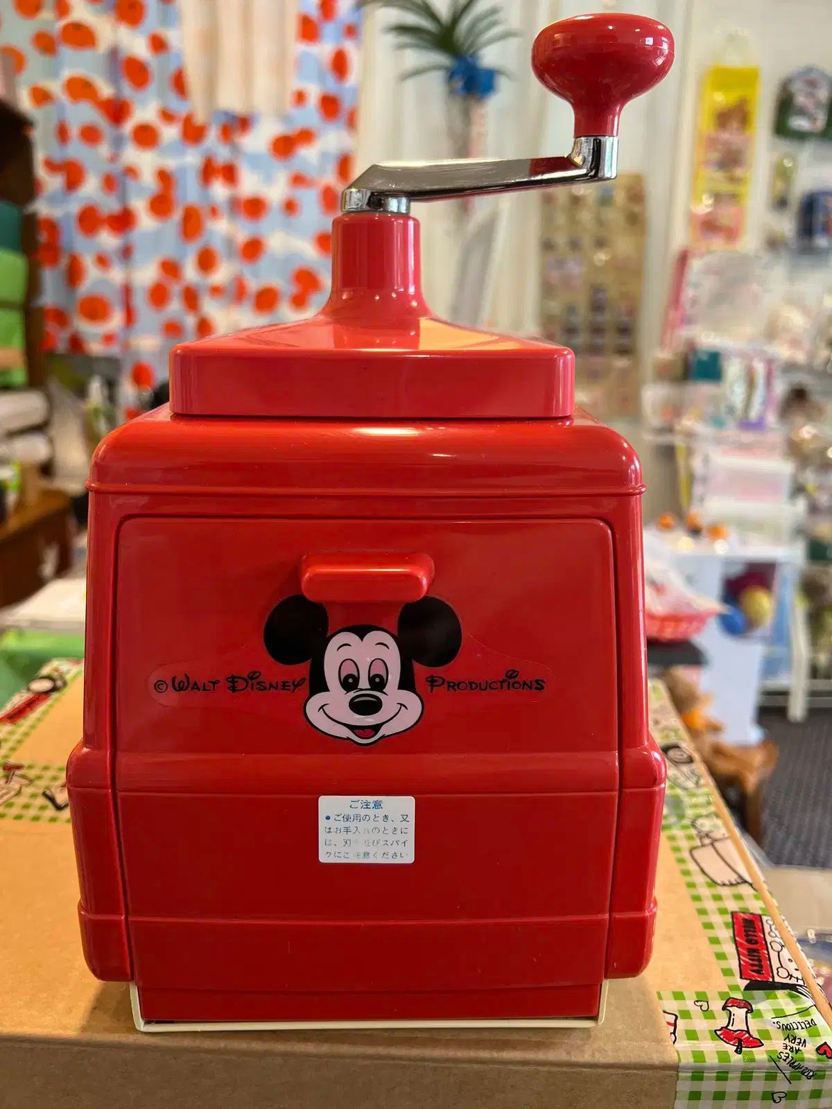 ディズニーヴィンテージ ミッキー アイスショップ かき氷機 MD-1000N ヴィンテージミッキーかき氷器 ディズニーヴィンテージ ミッキー