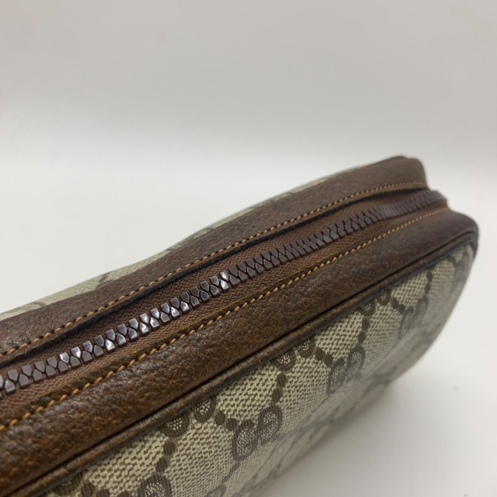 2351 GUCCI グッチ ポーチ 小物入れ GG スプリーム オールド
