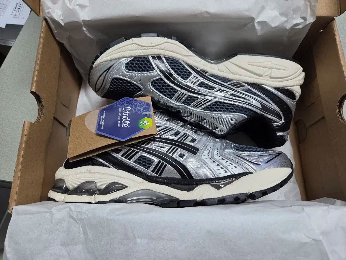 Asics アシックス ゲル カヤノ 14 キャリアグレー|ブラック 240 サイズ