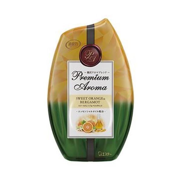 まとめ エステー お部屋の消臭力 PremiumAroma スイートオレンジ＆ベルガモット 400ml 1セット 3個 ×10セット
