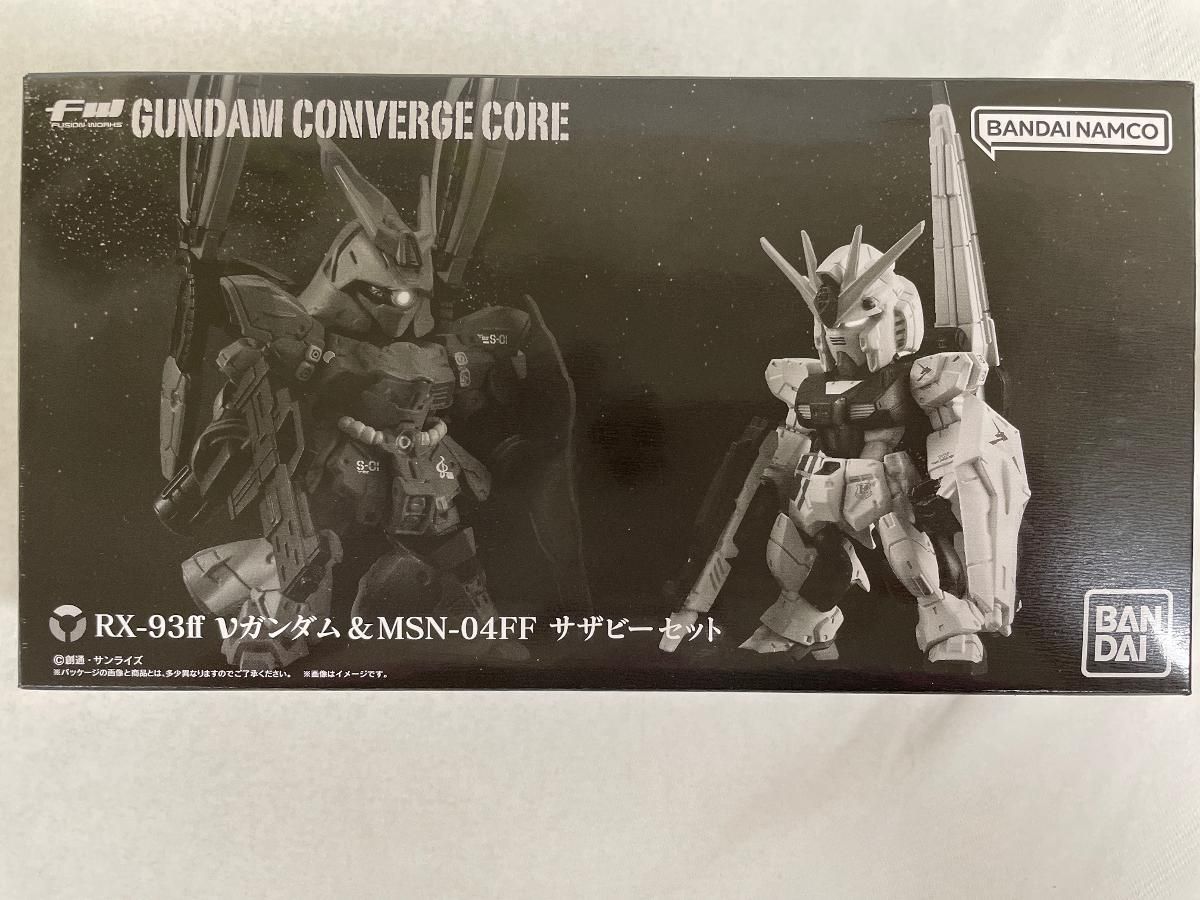 食玩 FW GUNDAM CONVERGE CORE RX-93ff νガンダム ＆ MSN-04FF 