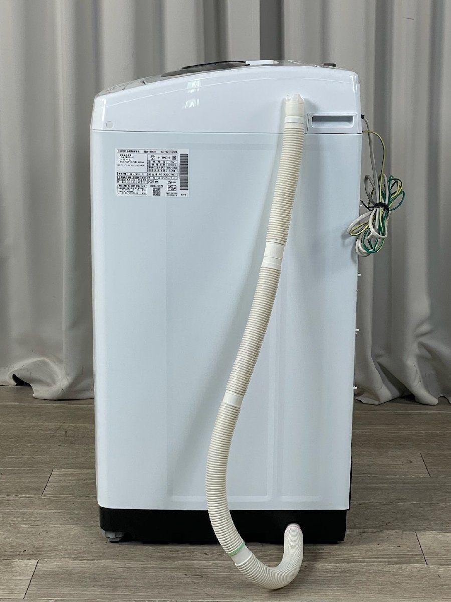 100 日立ビートウォッシュ 洗濯機 大容量 8kg 家庭用 インバーター搭載