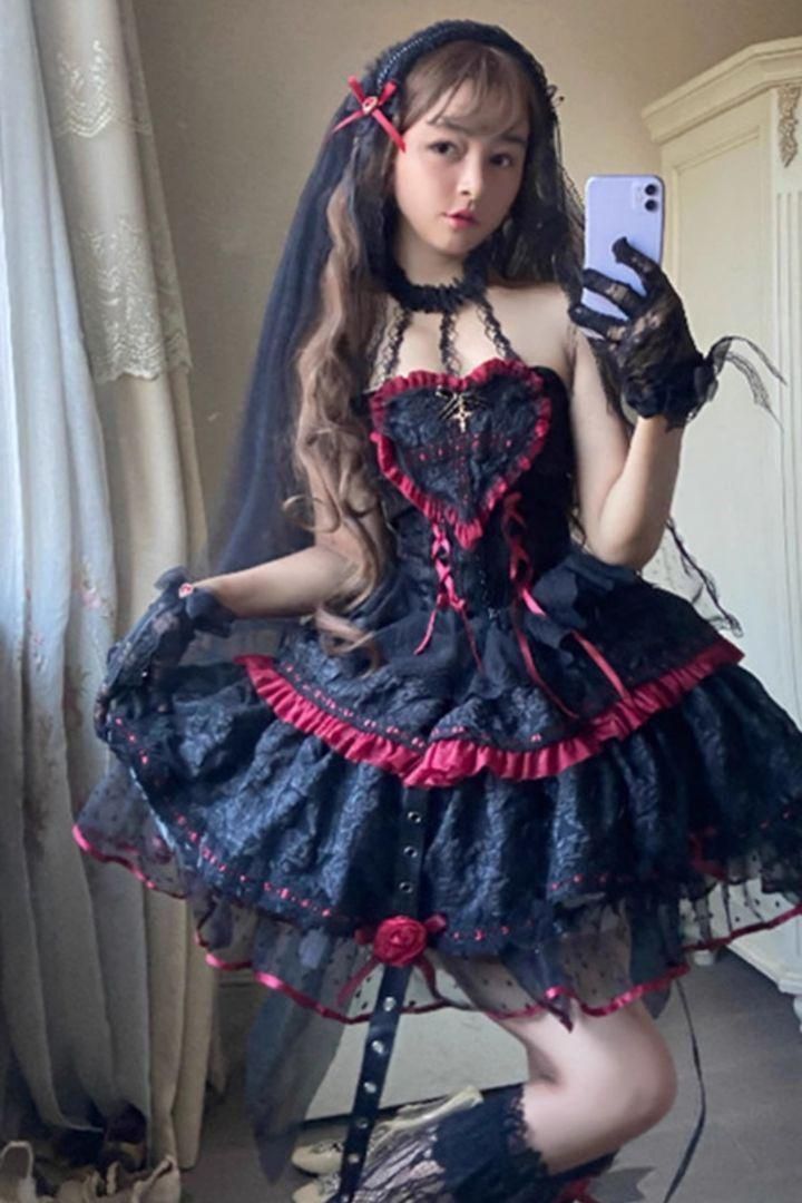 豪華姫系 lolita 可愛 レトロ風 オリジナル jsk ロリータ ワンピース LT-168 豪華姫系 lolita 可愛 レトロ風 オリジナル jsk ロリータ