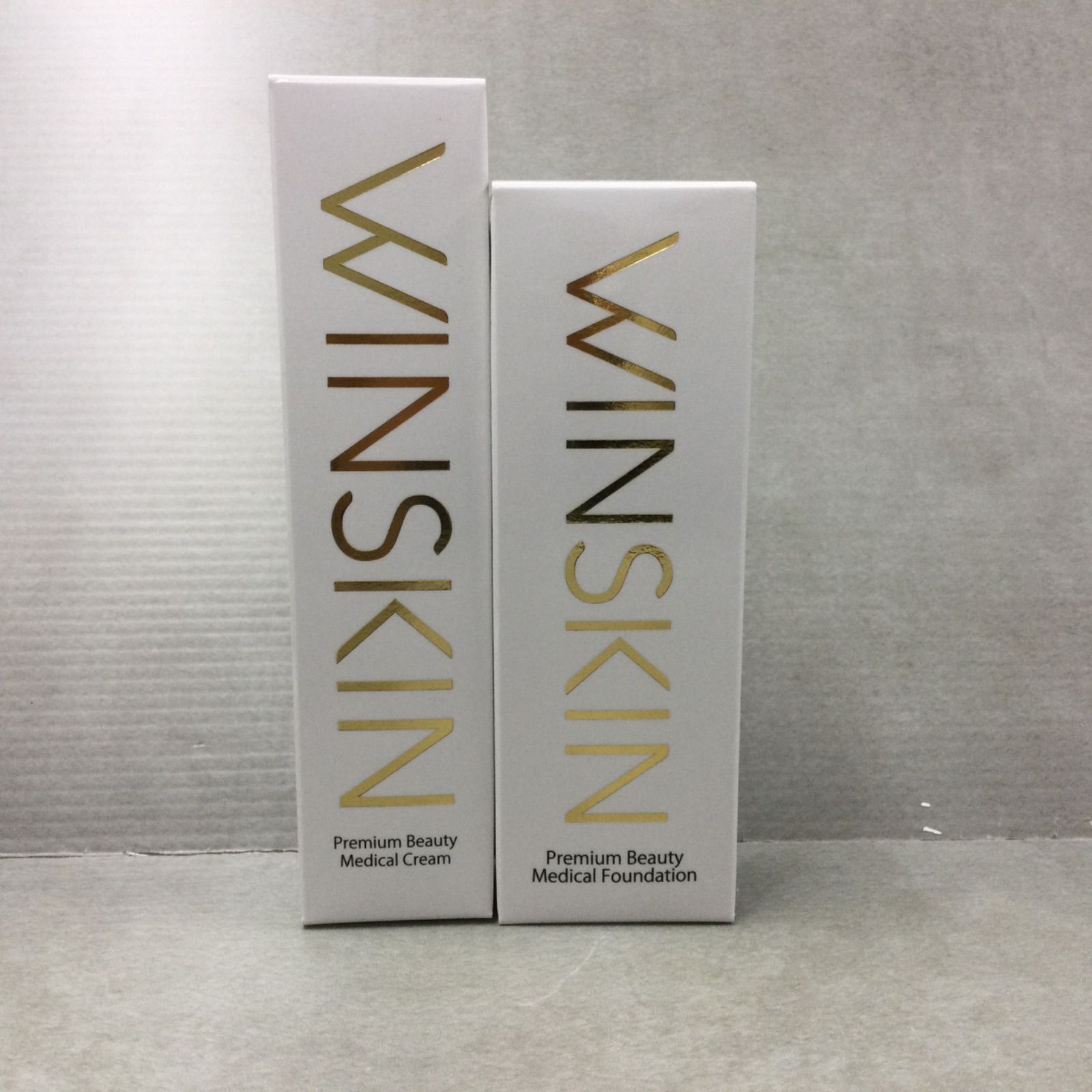 G305 K WINSKIN 薬用クリーム（MRY) 22g + 薬用リンクルケア 美白リキッドファンデーションLO 26g 計2点セット