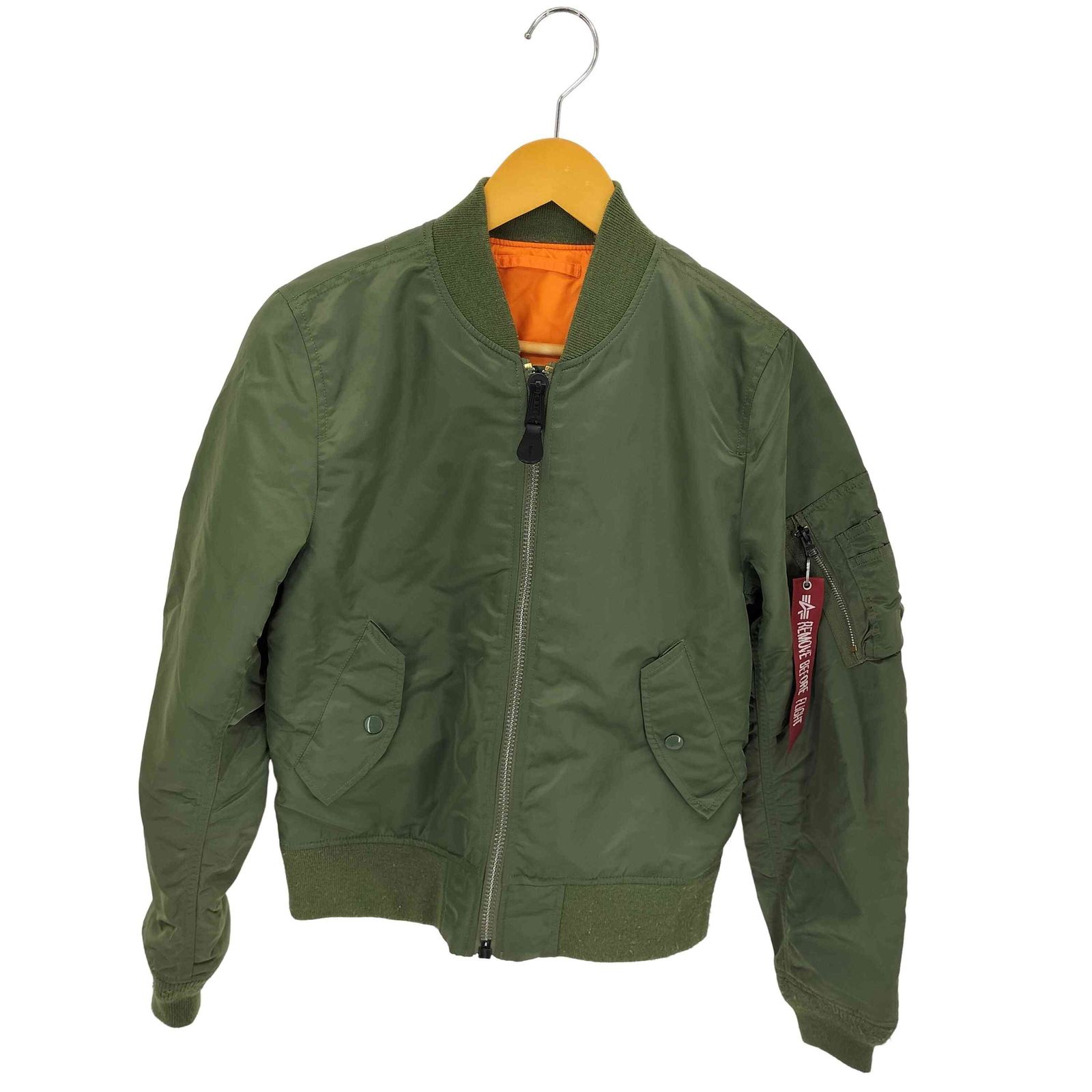 アルファインダストリーズ ALPHA INDUSTRIES MA-1 フライトジャケット レディース JPN：L