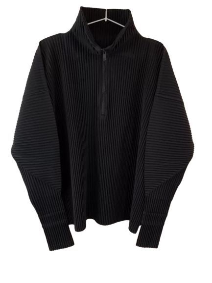 HOMME PLISSE ISSEY MIYAKE(オムプリッセ イッセイミヤケ)BASICK ジップアップ サイズ3 - メルカリ