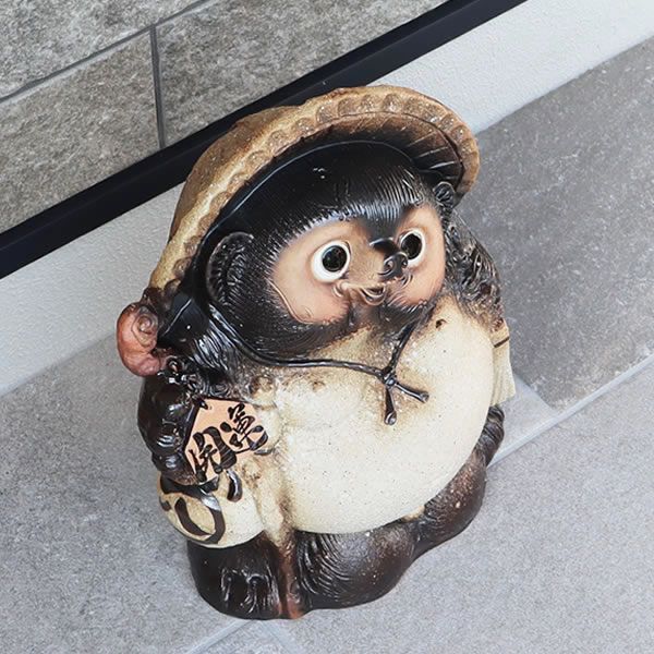 ta-0121 日用品雑貨・文房具・手芸 たぬき 信楽焼たぬき 【送料無料