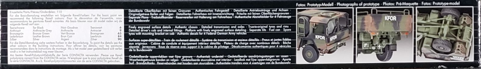 LKW 5t. mil gl (4x4) 1/72 ドイツレベル