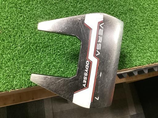 オデッセイ VERSA 7 ブラック ヴァーチカル 35インチ パター PT スチール フレックスその他 メンズ 男性用 右利き 右用 Cランク ゴルフクラブ