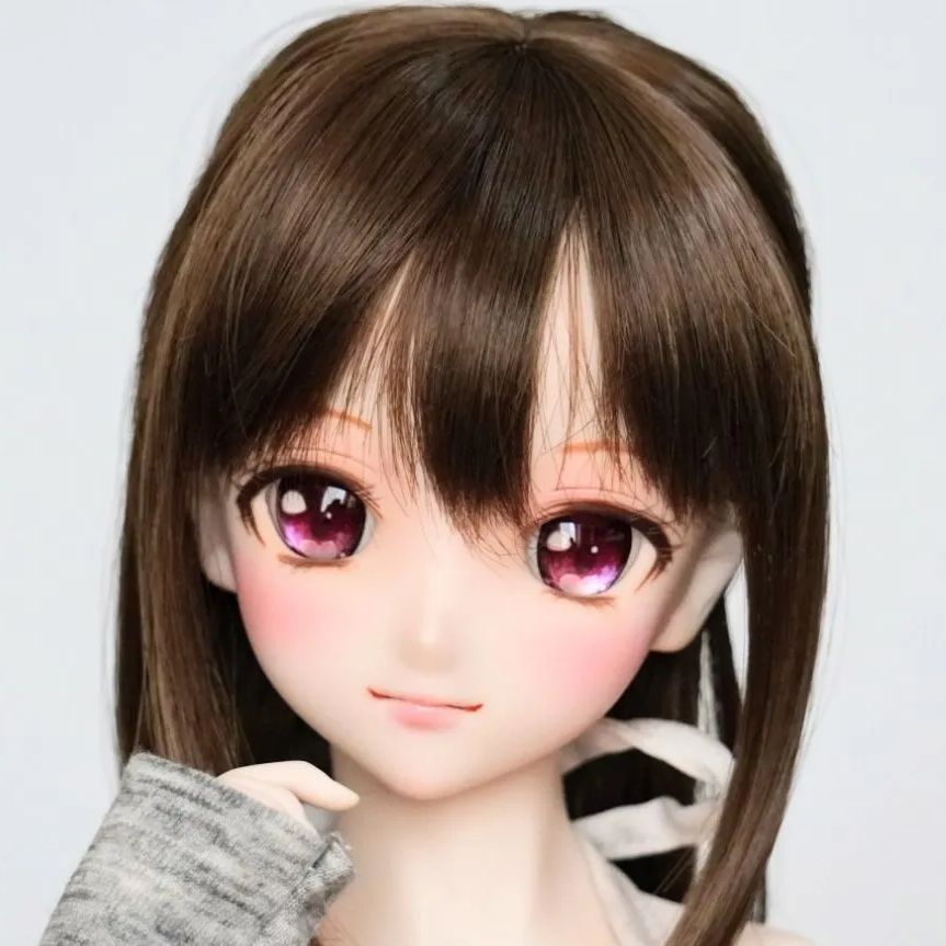DDH-09 セミホワイト カスタムヘッド アイ付き ドルフィードリーム
