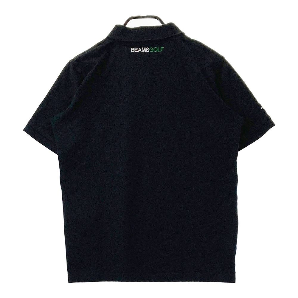 【極美品】BEAMS GOLF ビームスゴルフ 半袖ポロシャツ 刺繍ロゴMサイズ 中古 メンズ ビームスゴルフ BEAMSGOLF 半袖ポロシャツ S 黄色