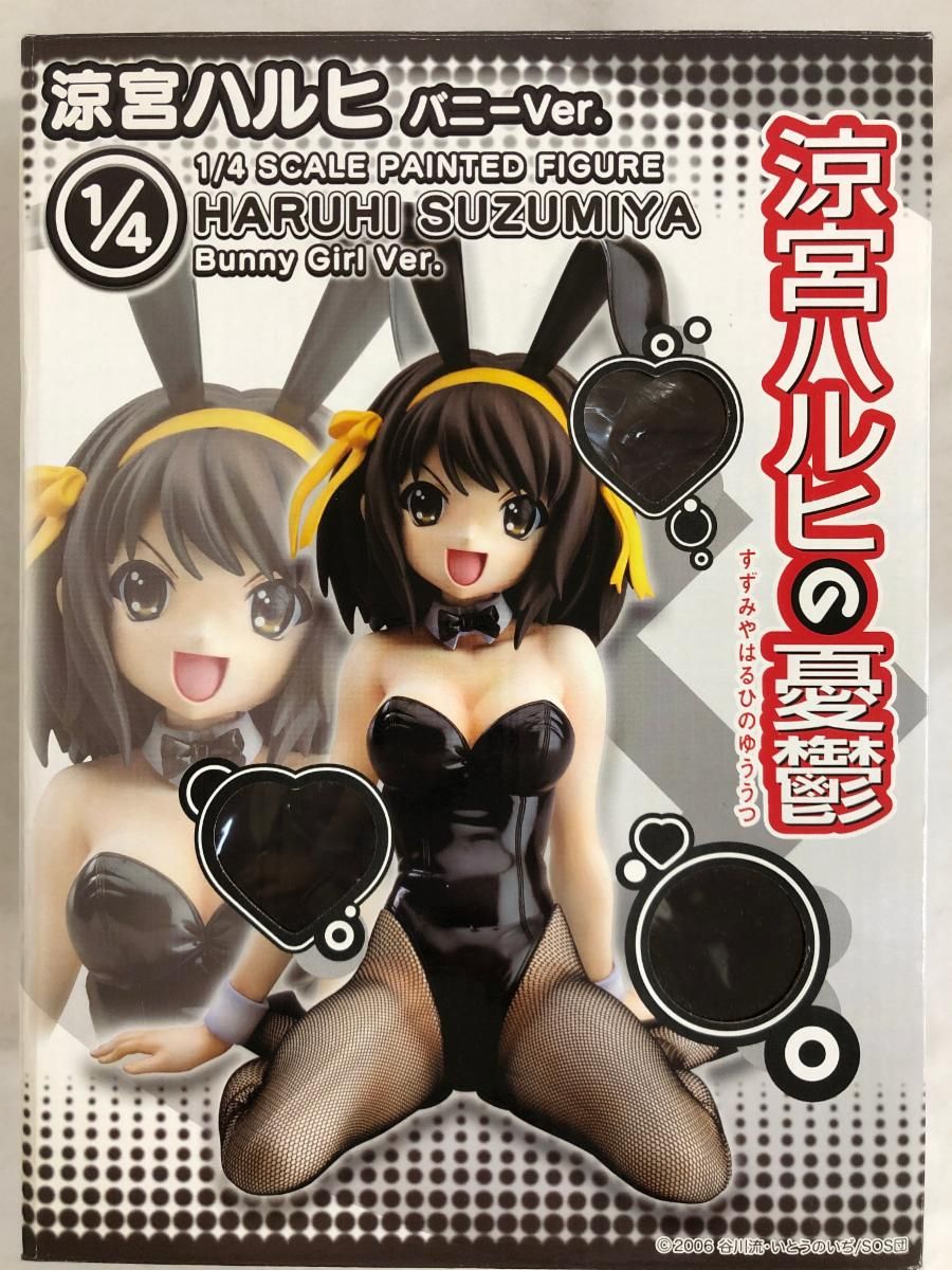 涼宮ハルヒの憂鬱 涼宮ハルヒ バニーver． 1|4スケールPVC塗装済み完成品