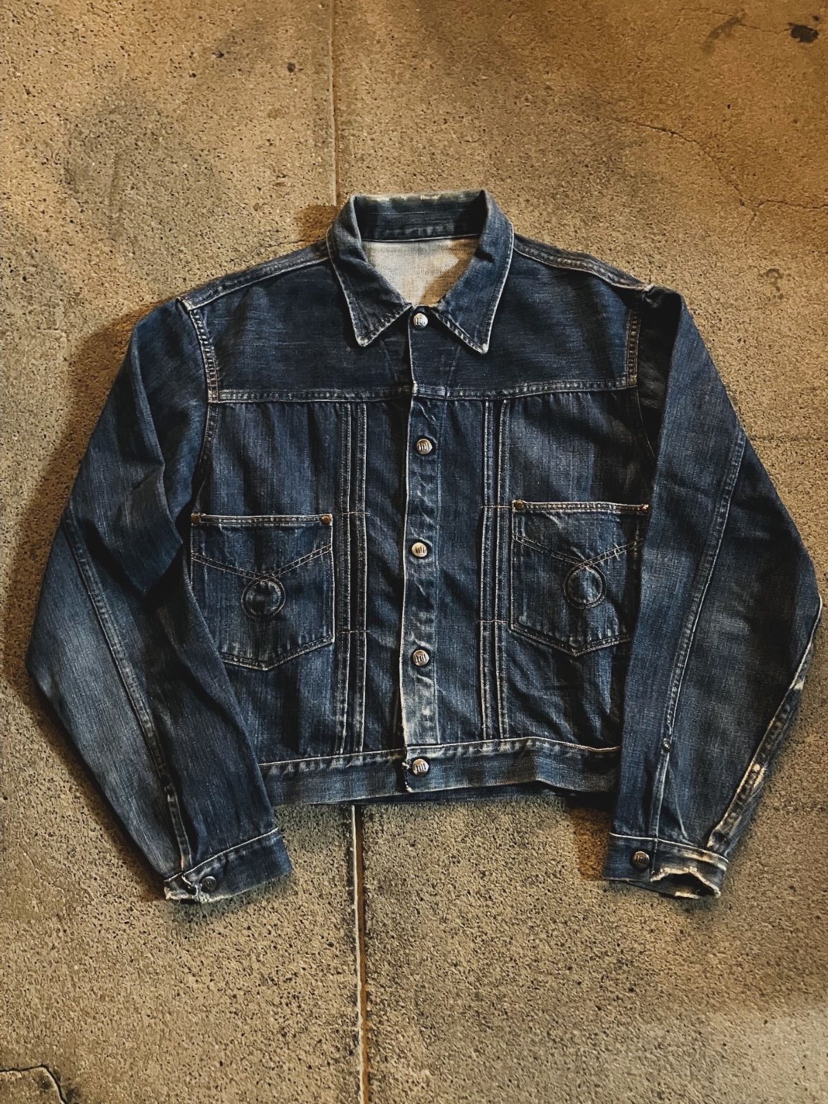 モンゴメリーワード　50s パイオニア　デニムジャケット モンゴメリーワード 50s パイオニア デニムジャケット Montgomery word