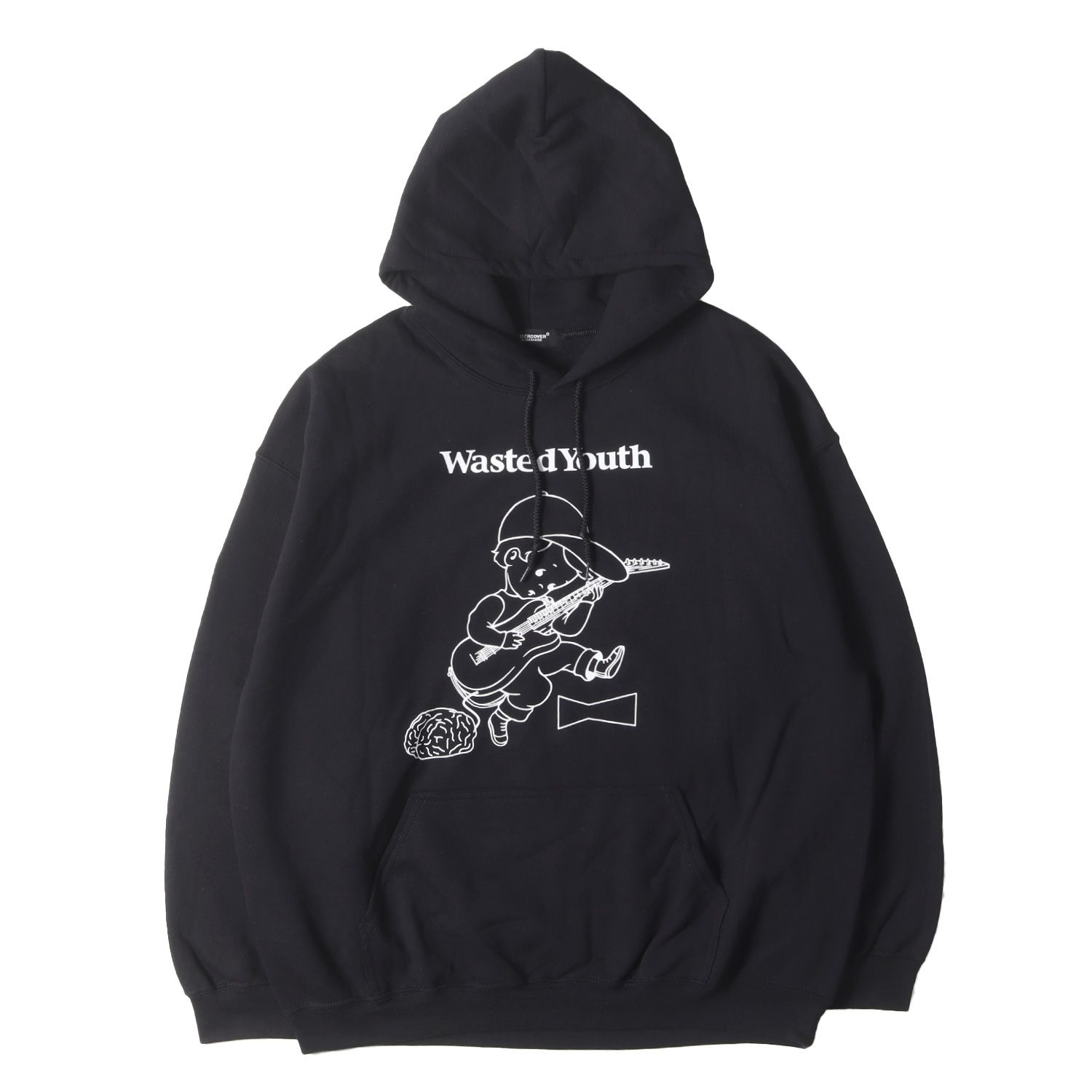 美品】UNDERCOVER アンダーカバー パーカー ブラック 黒 サイズ:XL 