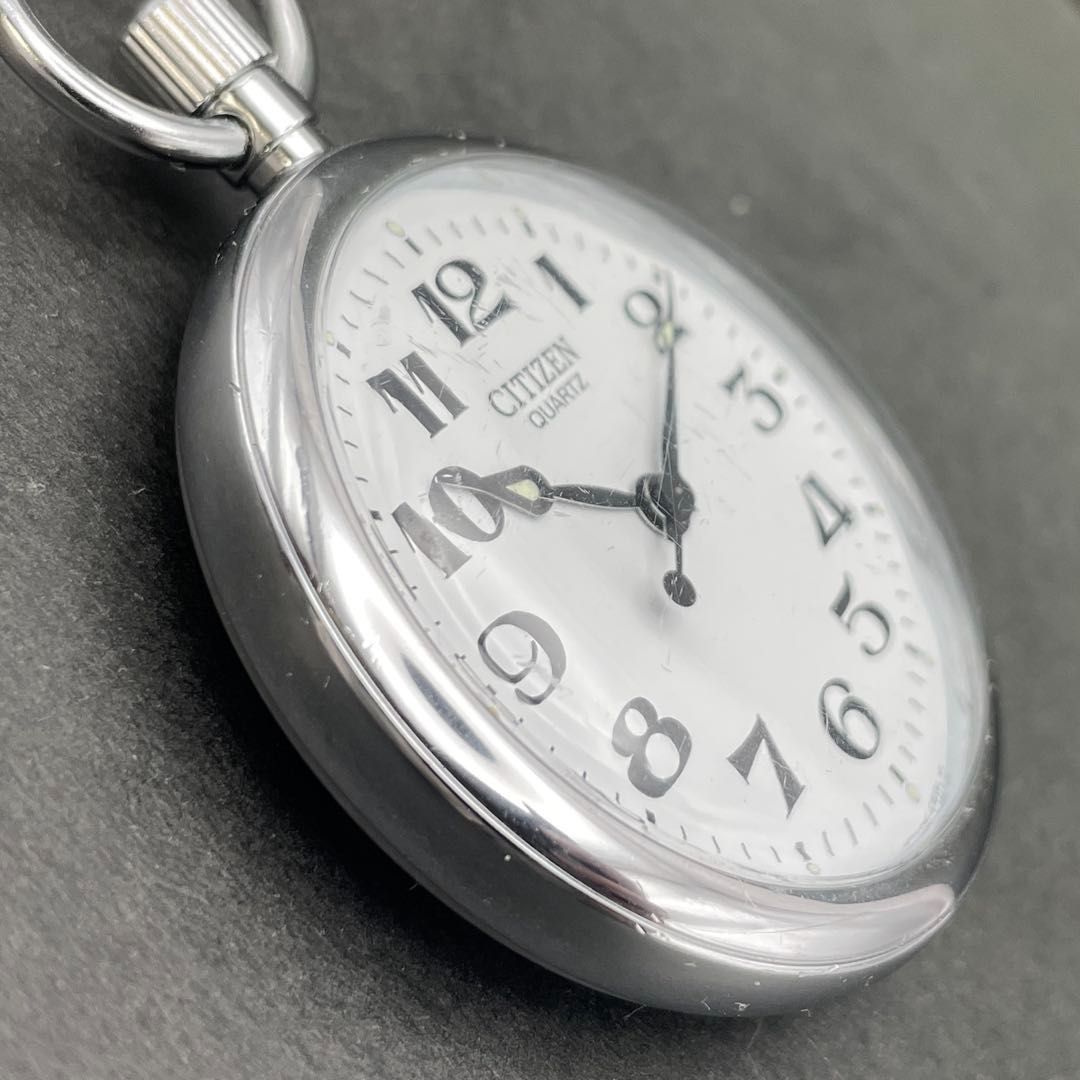 JR西日本/ID岡支/0192（旧岡山支社） 鉄道時計 懐中時計 CITIZEN 4766