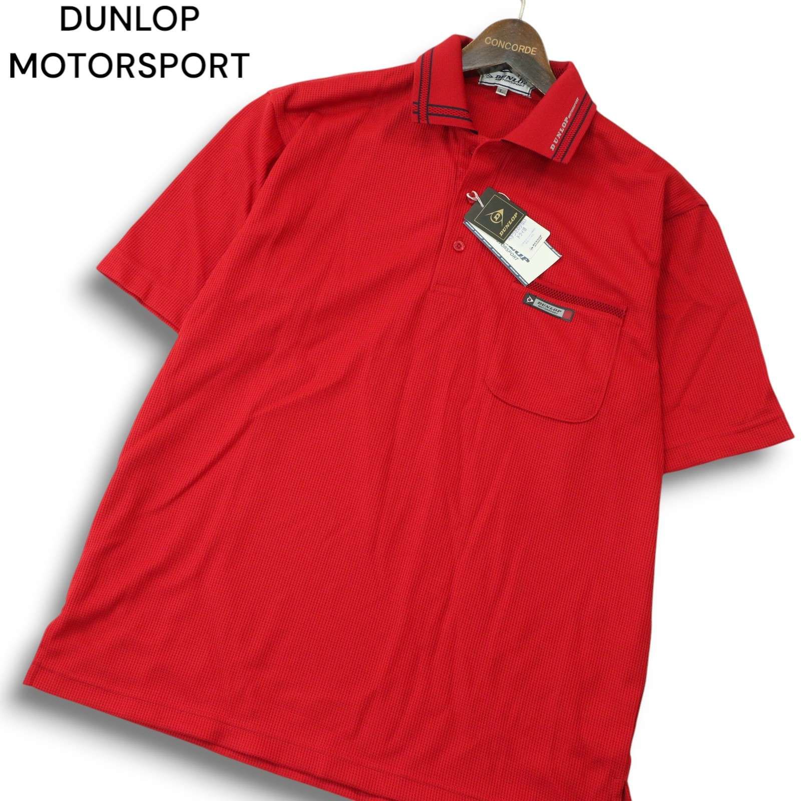 新品 未使用】 DUNLOP MOTORSPORT ダンロップ ゴルフ 春夏☆ ロゴ 半袖 
