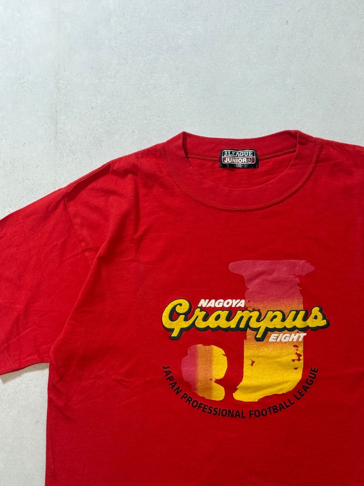 150cm】J.LEAGUE JUNIOR Nagoya Grampus Eight T-shirt / 90s J