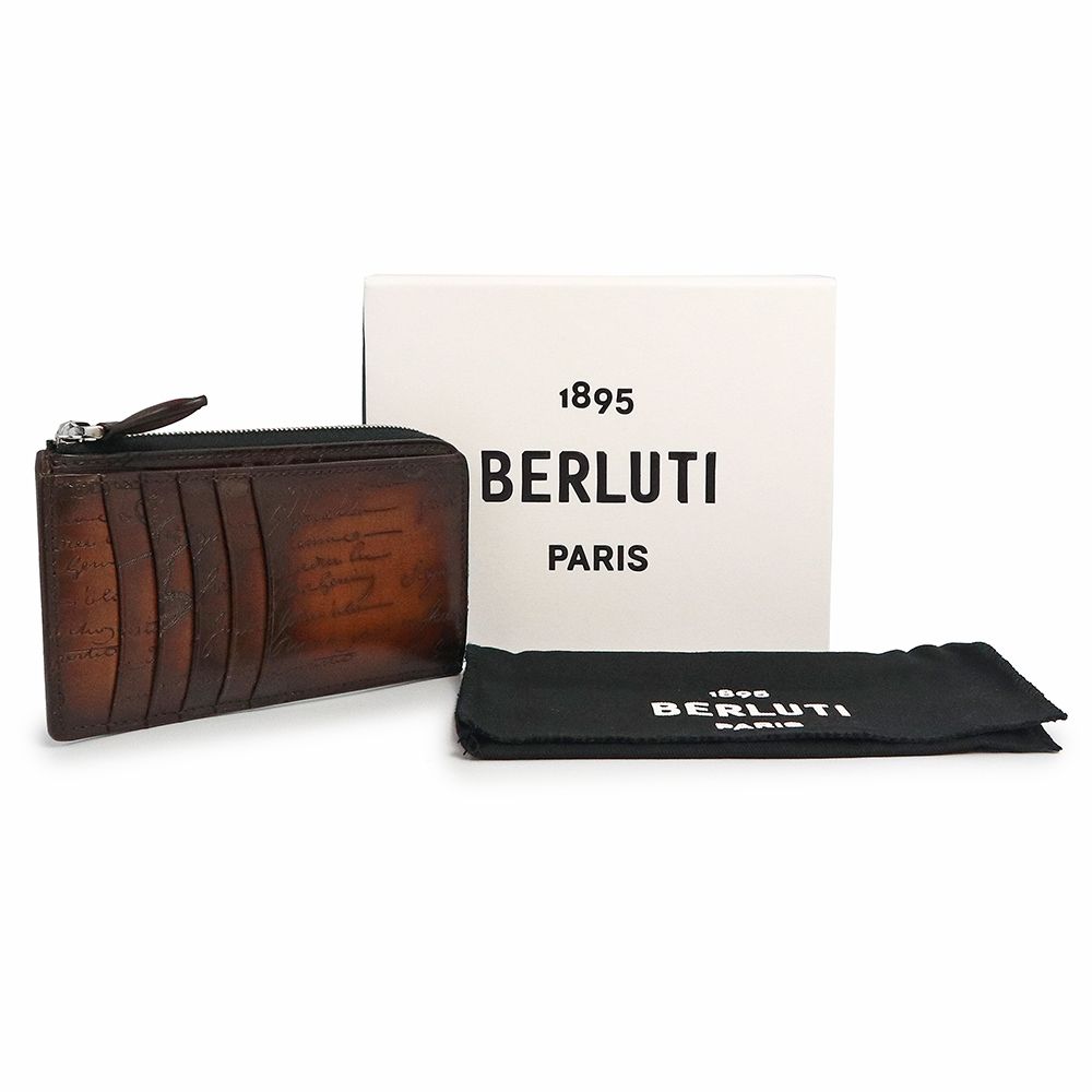 B2260 ベルルッティ カリグラフィ レザー コインケース カードケース 楽天市場】Berluti ベルルッティ カリグラフィティ カード