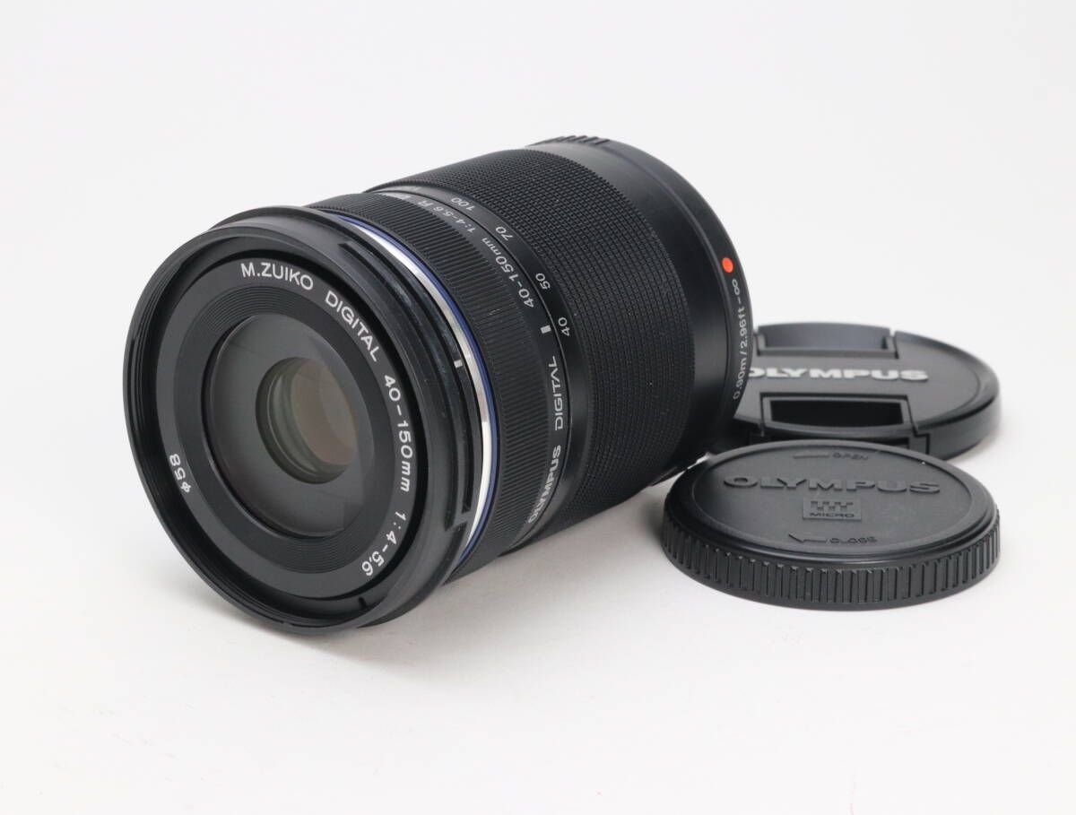 AB- OLYMPUS オリンパス M.ZUIKO DIGITAL ED 40-150mm F4.0-5.6 R ブラック 初期不良返品対応 110-108