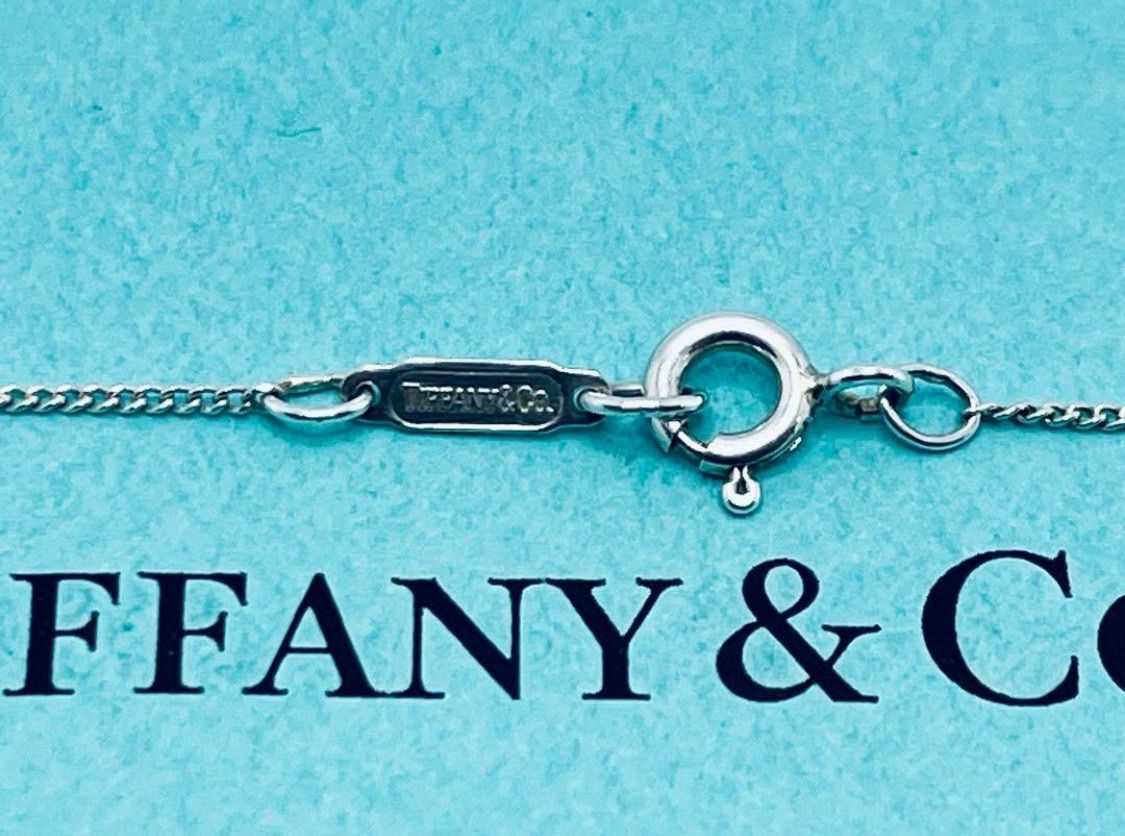 a072 Tiffany&Co. ティファニー リボン ネックレス シルバー 925