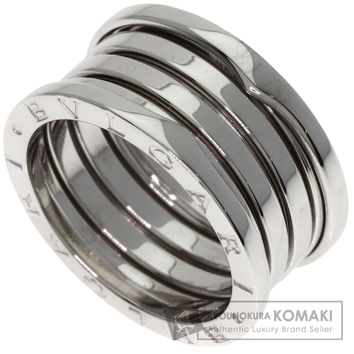 BVLGARI ブルガリ B-zero1 ビーゼロワン 4バンド 54 リング 指輪 K18WG レディース
