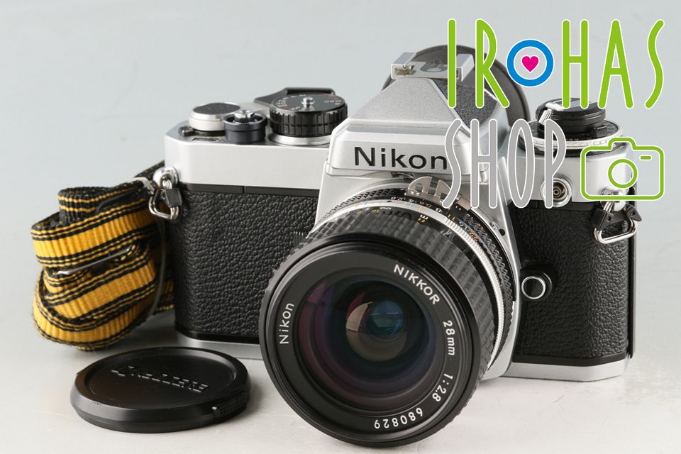 Nikon FE Nikkor 28mm F|2.8 Ais Lens 58182D3