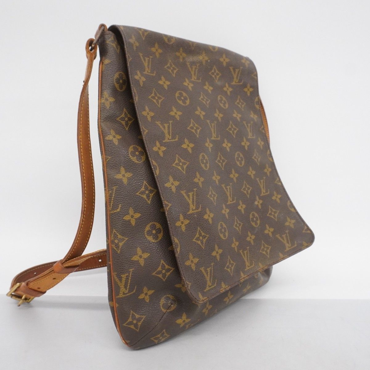 5md3954 ルイヴィトン ショルダーバッグ モノグラム ミュゼット M51256 ブラウン レディース