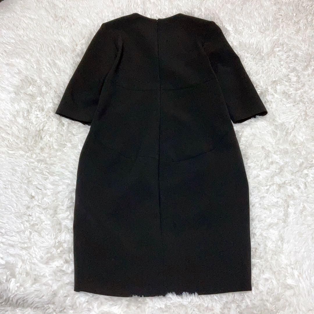 【極美品】YOKOCHAN フェイクパールワンピース 36 黒 極美品】YOKOCHAN フェイクパールワンピース 36 黒 - メルカリ