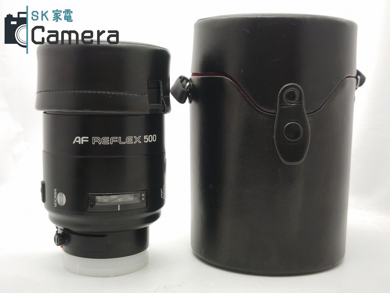 MINOLTA AF REFLEX 500ｍｍ F8 ND 4X フィルター ケース 付 美品 