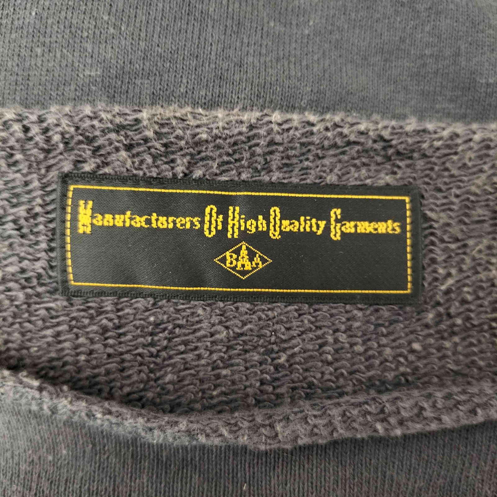 USED古着(ユーズドフルギ) {{S / île}}S / île sweat USED古着(ユーズドフルギ) {{BKE}} リブ切替 ハーフジップニット