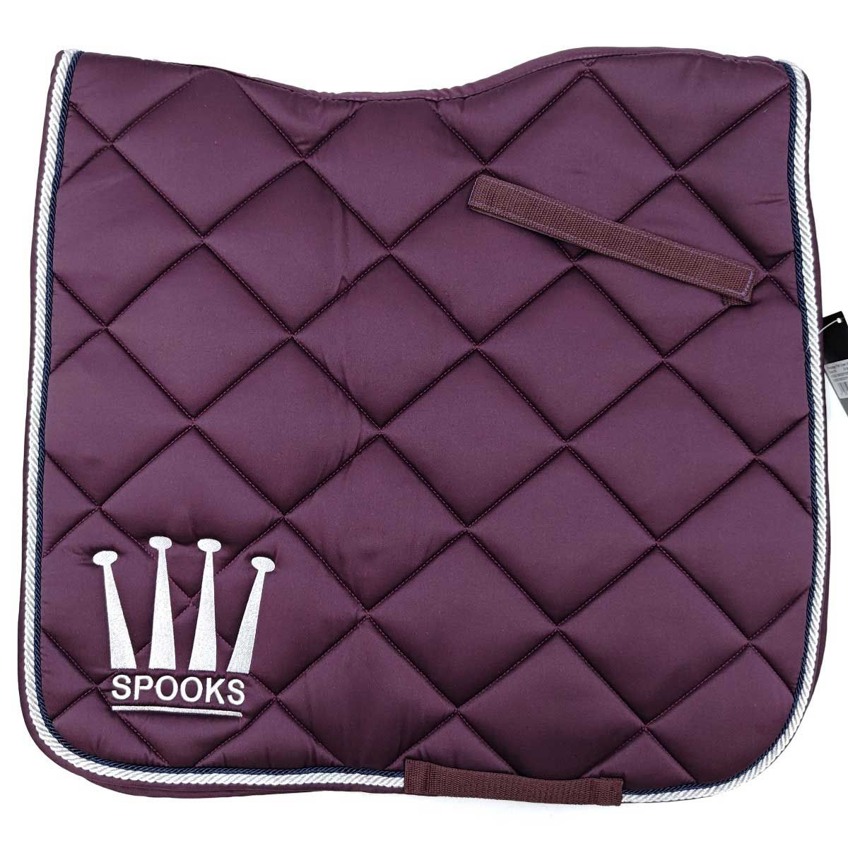 【中古・未使用品】Spooks スプークス Dressage Pad Crown Shiny パッド FULL legion blue 乗馬 馬術 中古・未使用品】Spooks スプークス Dressage Pad Crown Shiny