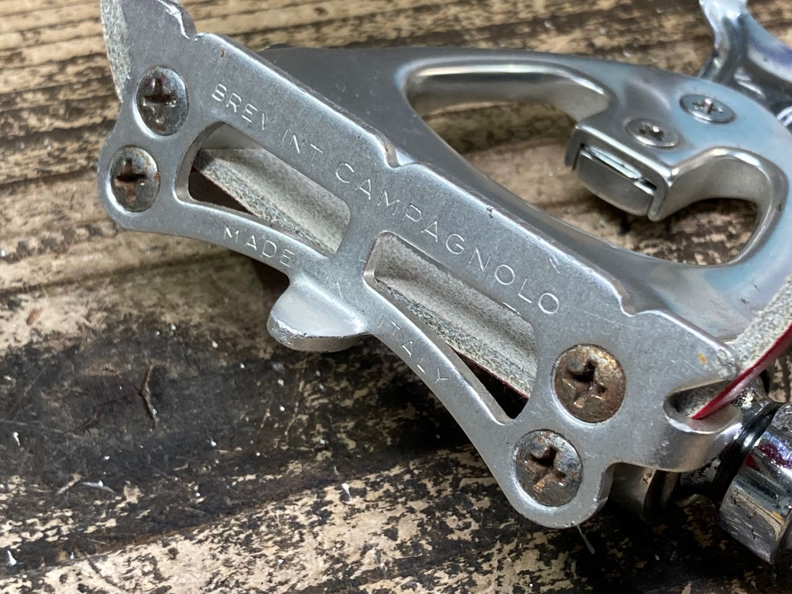 カンパニョーロ Cレコード エアロペダル トゥークリップ campagnolo カンパニョーロ Cレコード エアロペダル トゥークリップ campagnolo