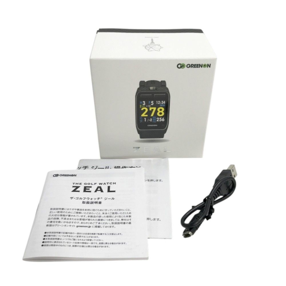 グリーンオン　ゴルフウォッチZEAL 中古品 Amazon | GreenOn（グリーンオン）ザ・ゴルフウォッチ ジール