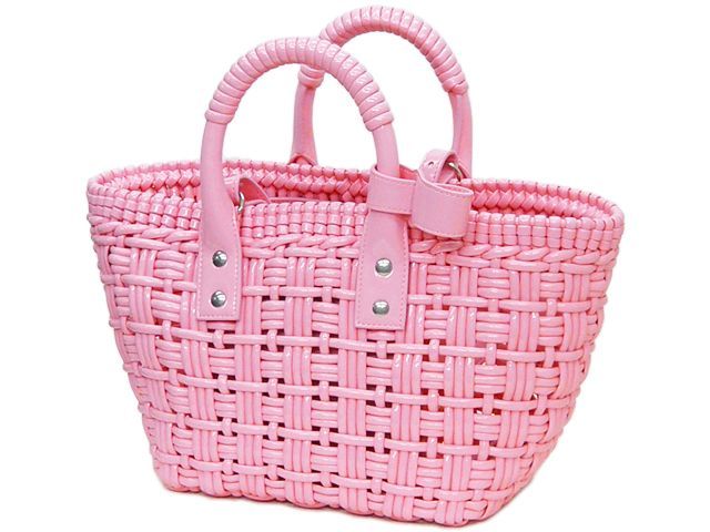 BALENCIAGA ビストロ カゴバッグ ピンク Balenciaga ビストロ バスケット バッグ XS | ピンク | FARFETCH JP