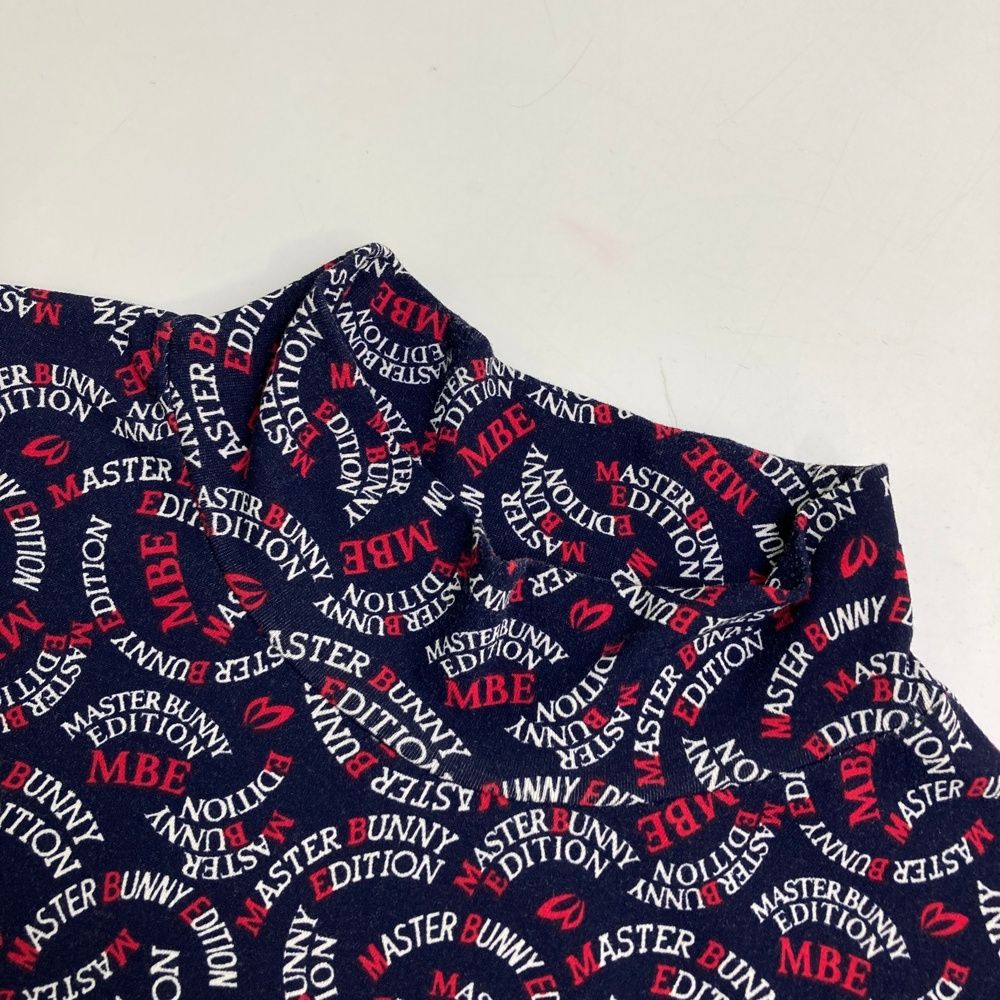 サイズ：4 MASTER BUNNY EDITION マスターバニーエディション  ハイネック 半袖Tシャツ  グレー系 [240101227720] ゴルフウェア メンズ ストスト 新品】MASTER BUNNY EDITION マスターバニーエディション 2025年