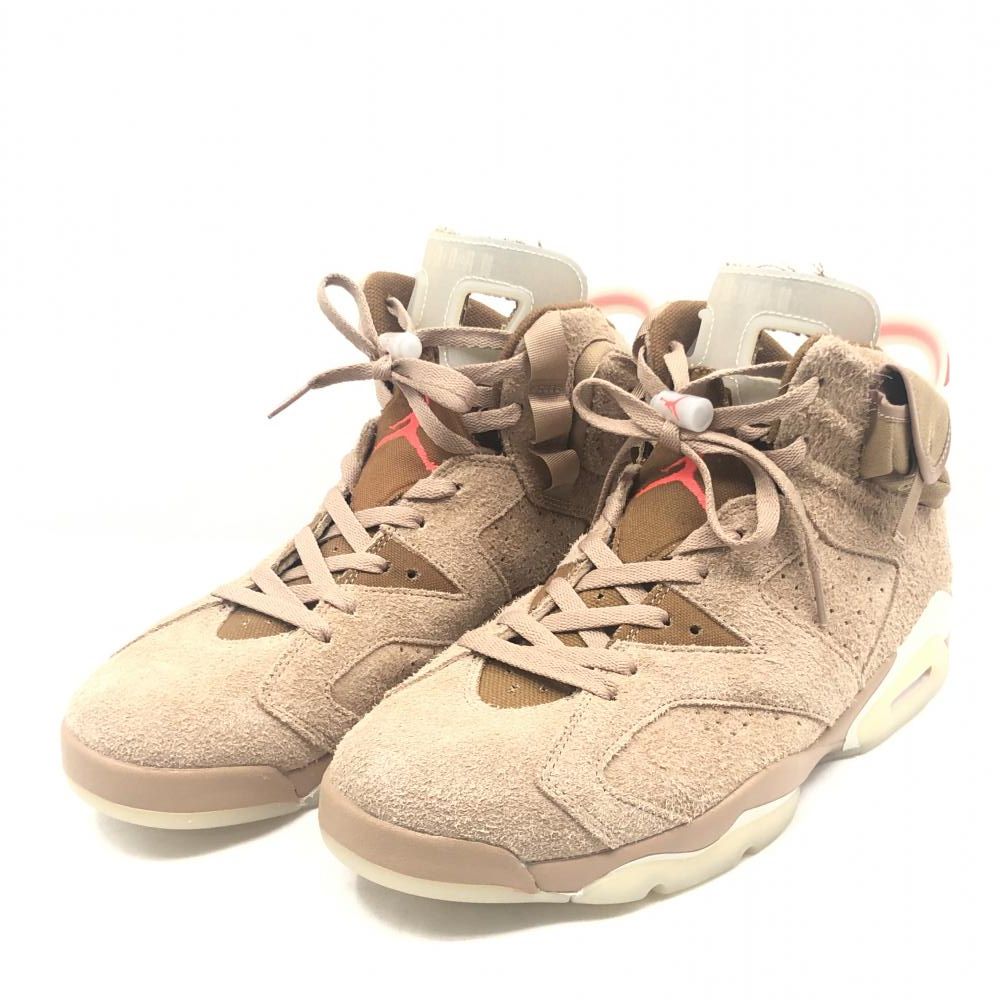 トラビススコット × ジョーダン 6 レトロ ブリティッシュ カーキ Travis Scott X Jordan 6 Retro 'British Khaki' - Air Jordan
