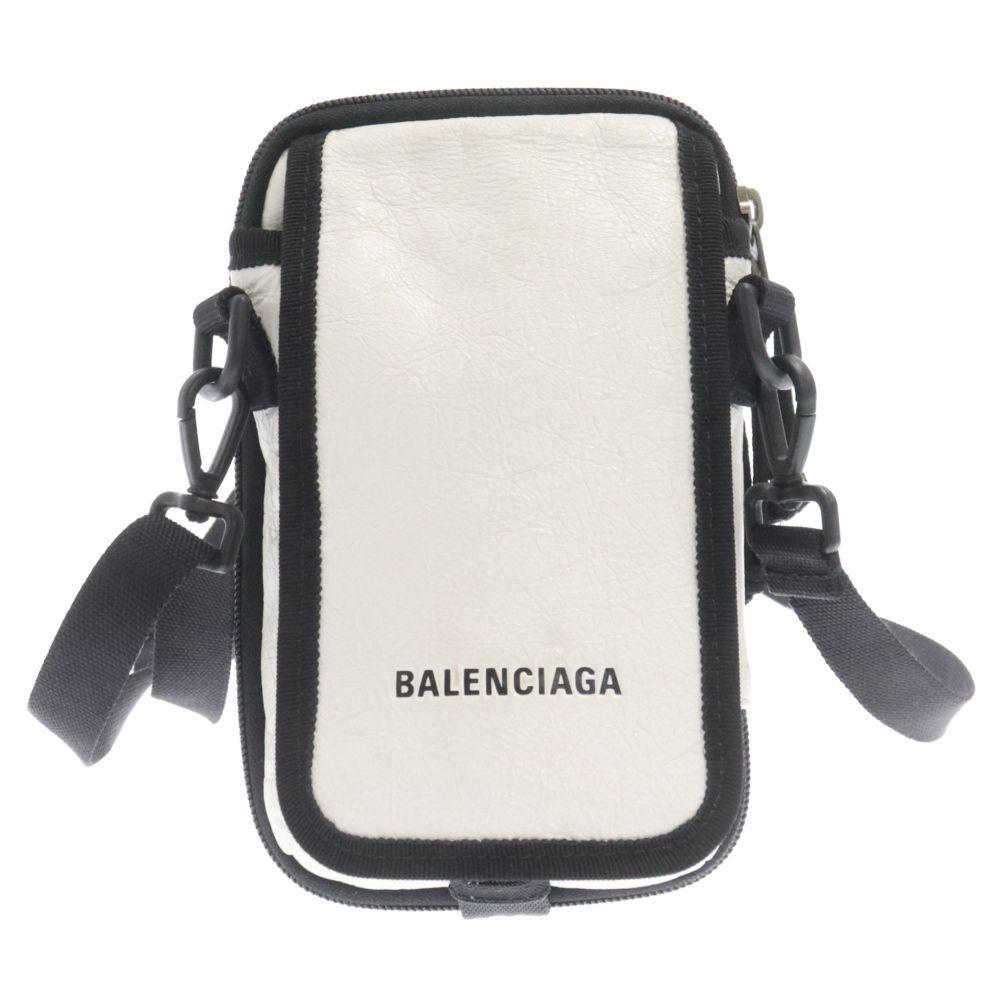 BALENCIAGA (バレンシアガ) 593329 クロスボディバッグ エクスプローラー ショルダーバッグ ホワイト