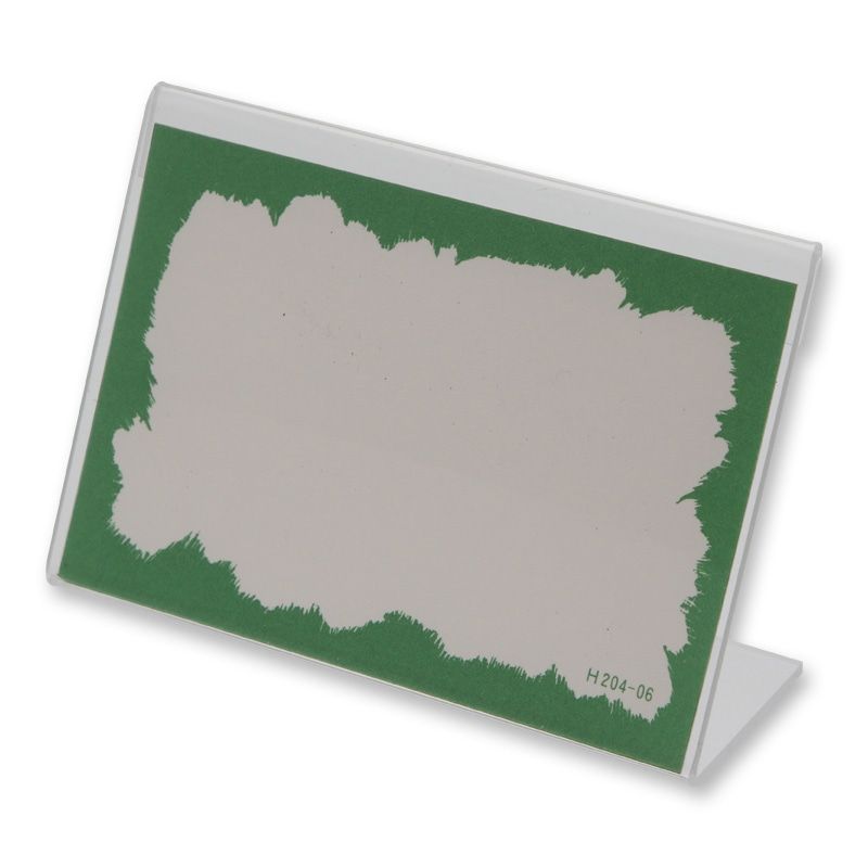 まとめ買い シモジマ アクリルカード立て D-70 10個 巾98×高70mm POP用品 007303300 ×3セット