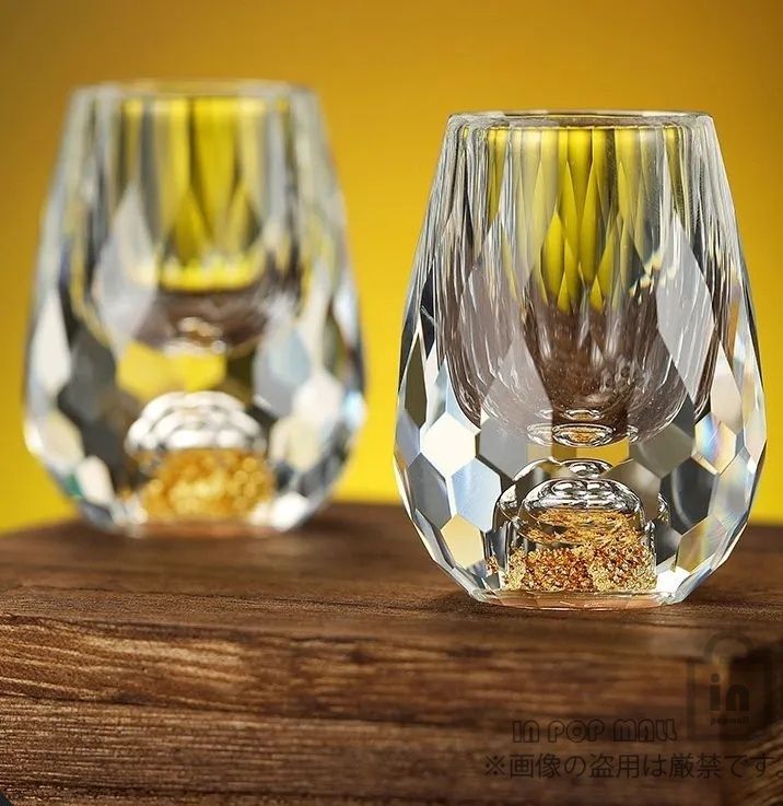 グラス 冷酒器 冷酒グラス グラスセット ショットグラス 金箔