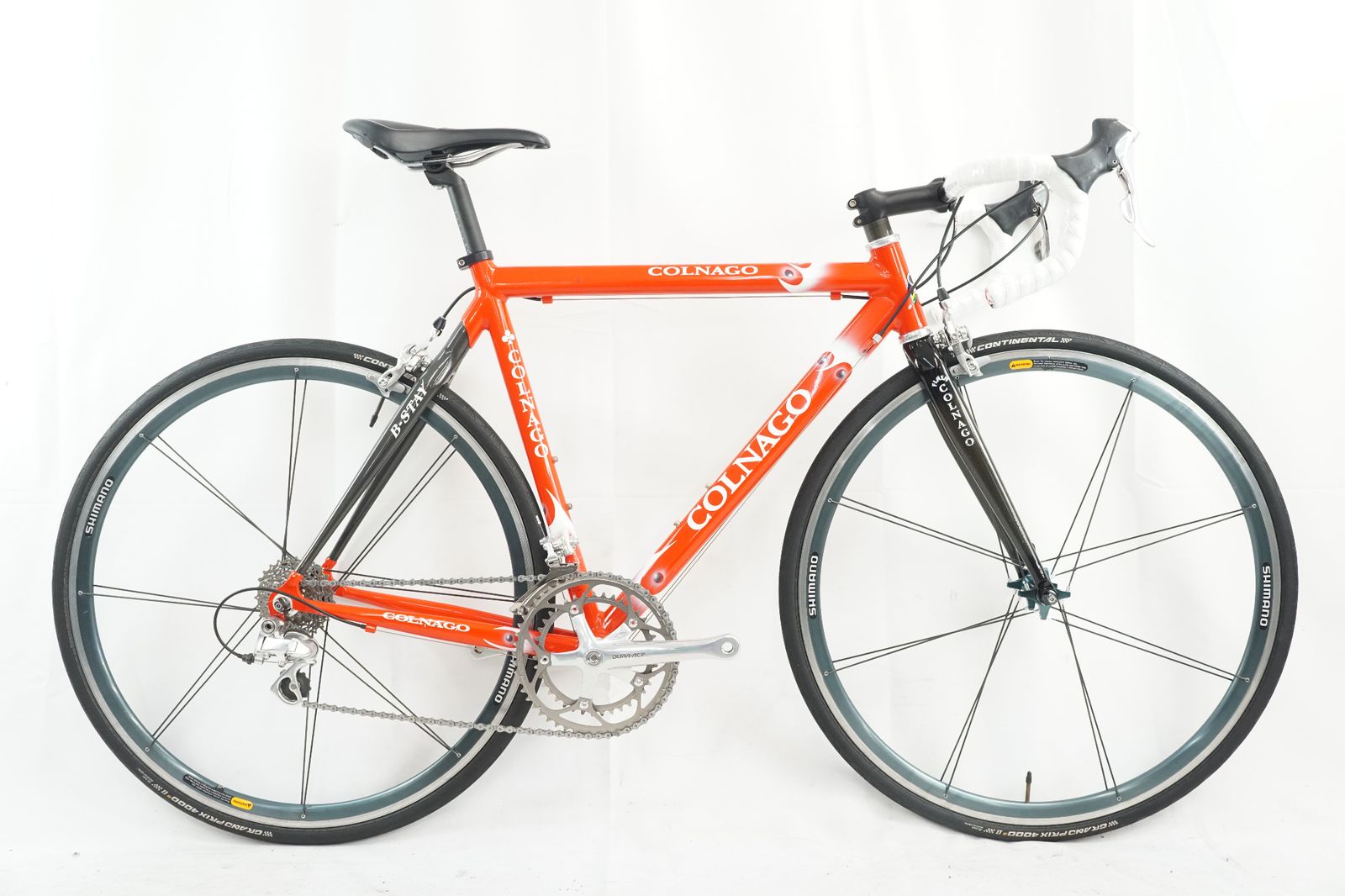 【美品】 COLNAGO ACTIVE B-STAY 2005年　付属品多数 COLNAGO ACTIVE B-STAY Aluminum/Carbon Frameset Top Tube