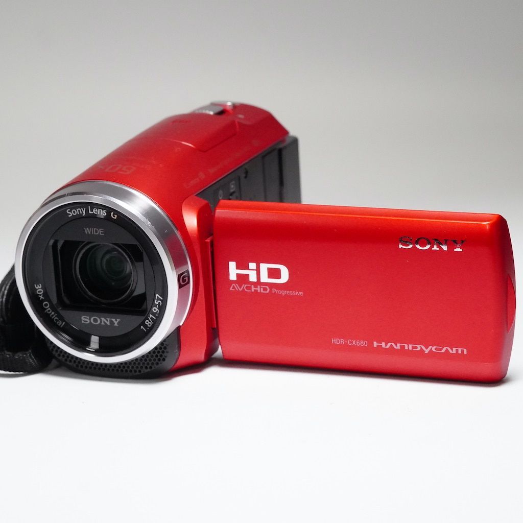 ジャンク品】SONY ビデオカメラ HDR-CX680（ソニー ハンディカム