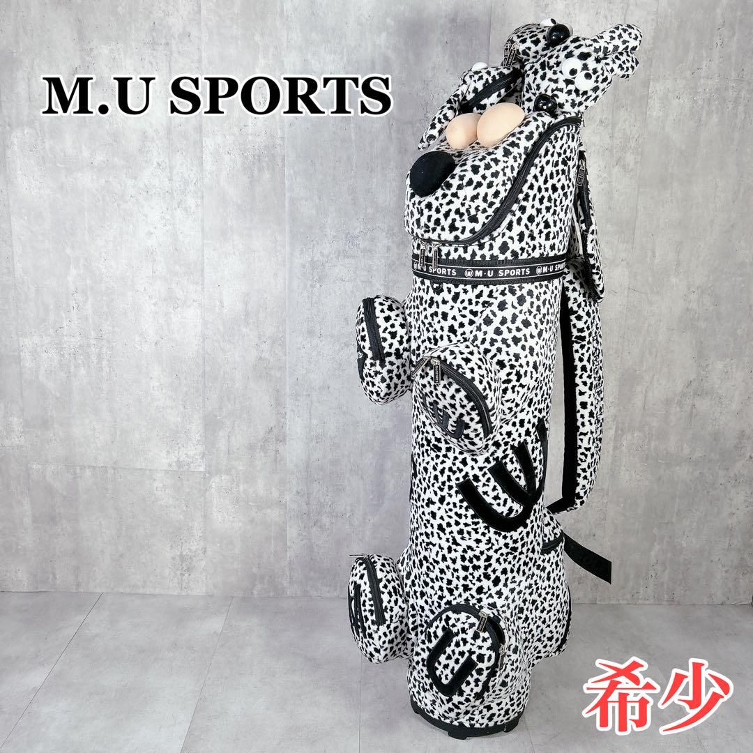 X553 M.U SPORTS ゴルフクラブ キャディバッグ ダルメシアン柄