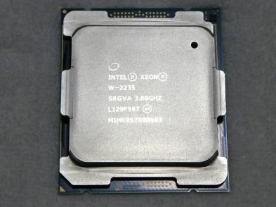 動作品 Intel Xeon W-2235 SRGVA 3.8-4.6GHz 8.25MB 6コア FCLGA2066 送料無料 送料無料