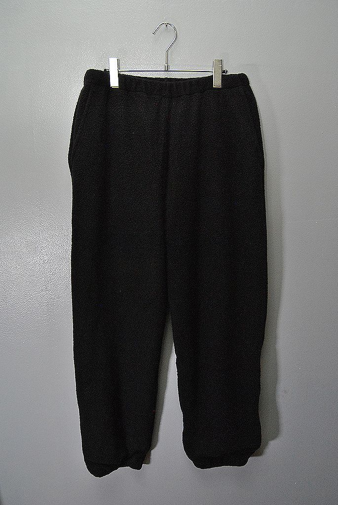 COMOLI ウールフリース トラックパンツ コモリ 22AW イージーパンツ ダークネイビー 2