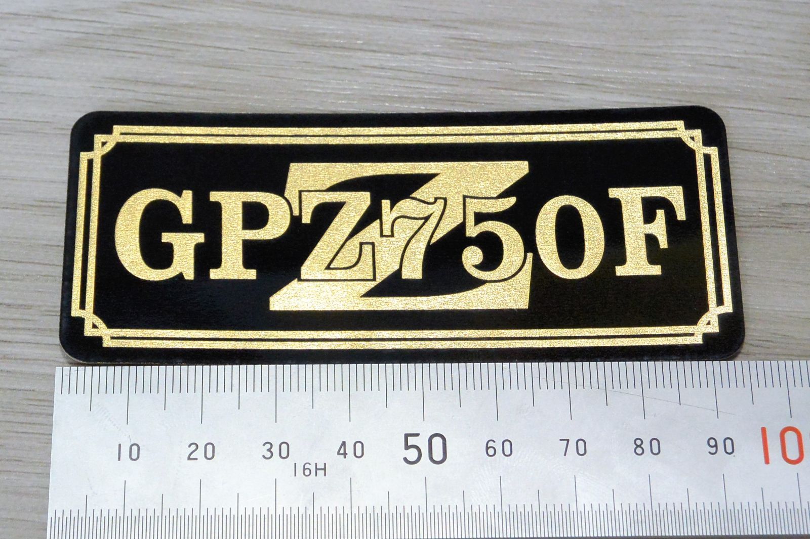 B-68-3 GPZ750F 黒/金 オリジナル ステッカー Z750FX KZ550J Z750GP GPZ400F Z2 MK2 XJ XJR  CB750F サイドカバー カウル カスタム 外装 タンク スイングアーム 等に - メルカリ